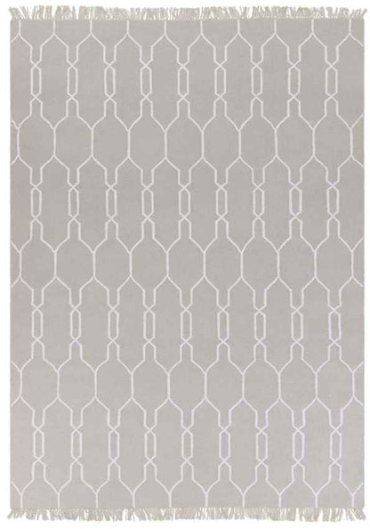 Tange Modern Medium Gray Area Rug