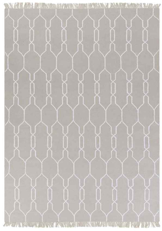Tange Modern Medium Gray Area Rug