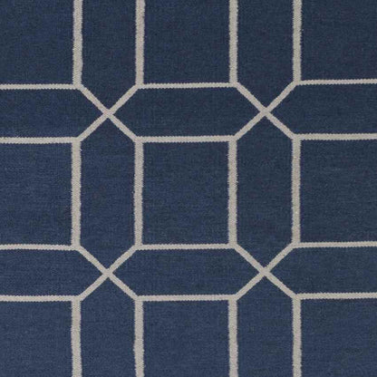 Ealing Modern Navy Area Rug