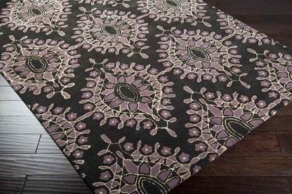 Oostindie Cottage Dark Brown Area Rug