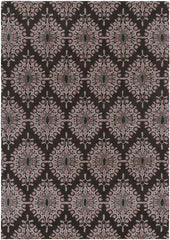 Oostindie Cottage Dark Brown Area Rug