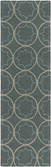 Oostwold Modern Teal Area Rug