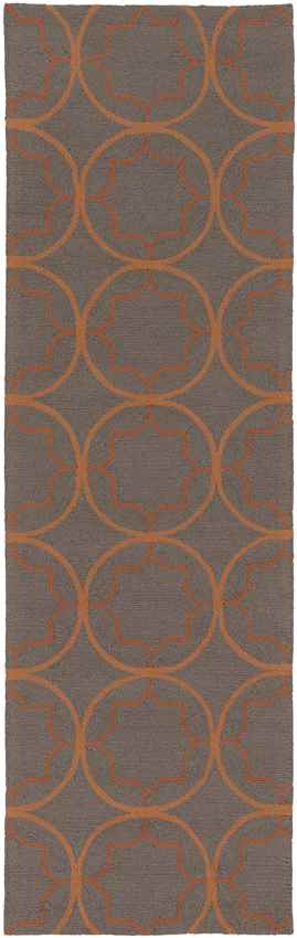 Oostwold Modern Dark Brown Area Rug