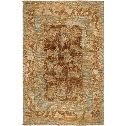 Niehove Traditional Beige Area Rug
