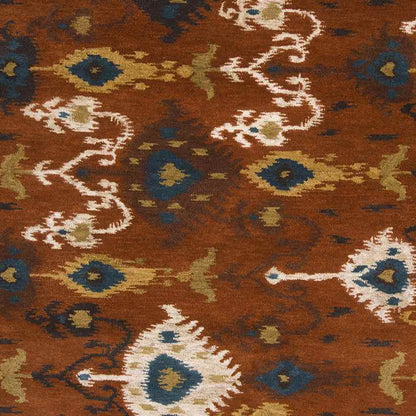 Yarm Global Burnt Orange Area Rug