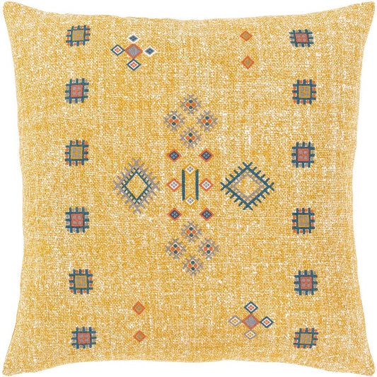 Hemiksem Mustard Pillow Cover