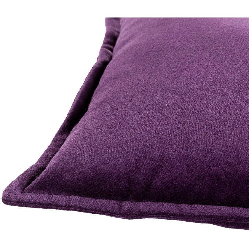 Merelbeke Dark Purple Pillow Cover