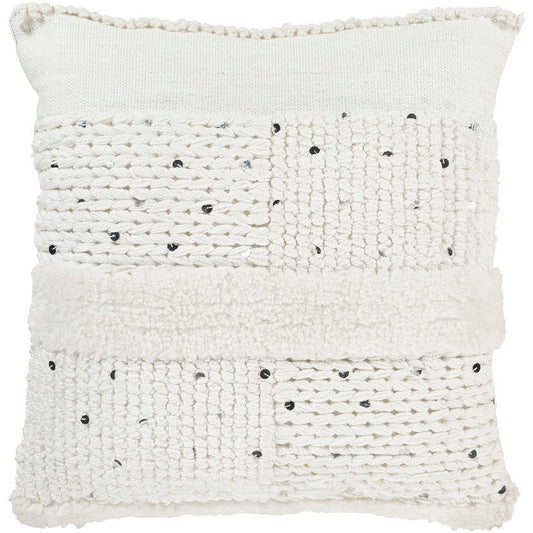 Remicourt White Pillow Cover