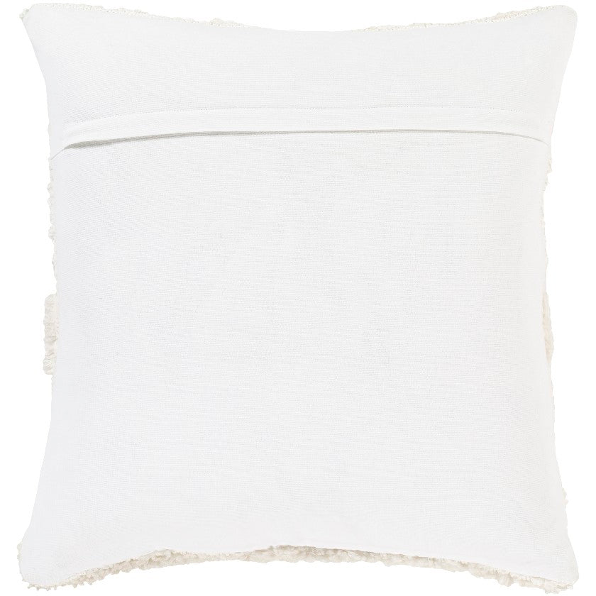 Remicourt White Pillow Cover