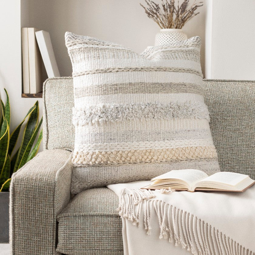 Heeswijk Cream Pillow Cover