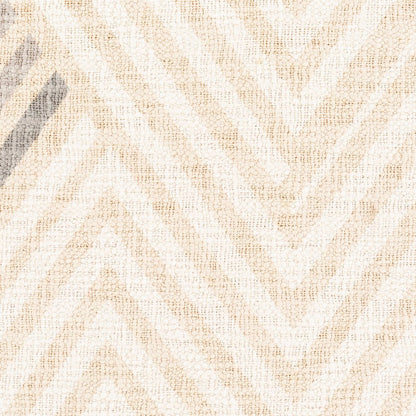 Leerbroek Beige Pillow Cover