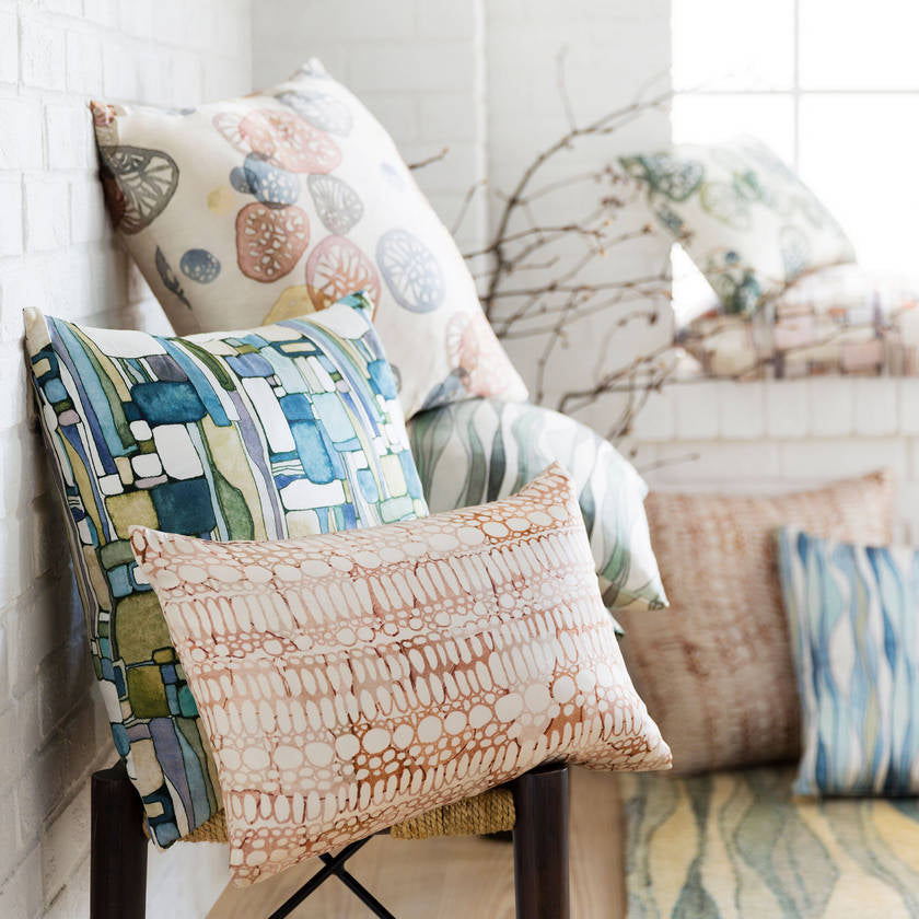 Hillegom Pale Blue Pillow Cover
