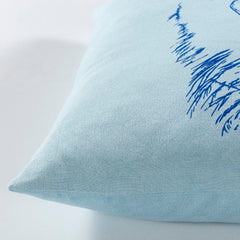Bentelo Pale Blue Pillow Cover