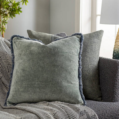 Rouveen Medium Gray Pillow Cover