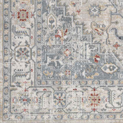 Tricht Traditional Medium Gray Area Rug