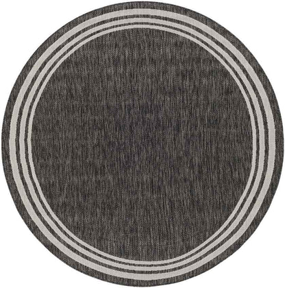 Wezep Traditional Dark Gray Area Rug