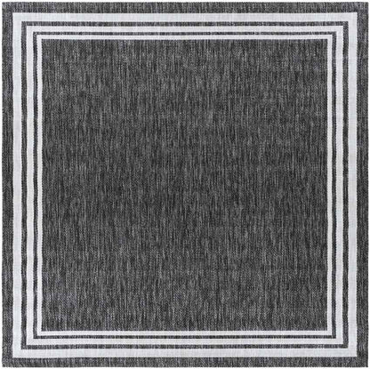 Wezep Traditional Dark Gray Area Rug