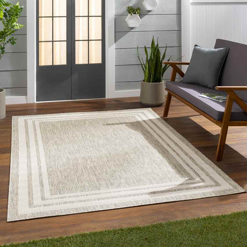 Wezep Traditional Light Gray Area Rug
