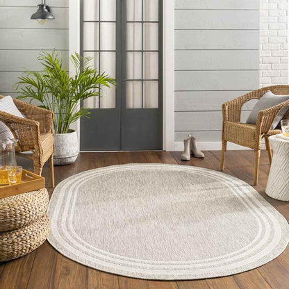 Wezep Traditional Light Gray Area Rug
