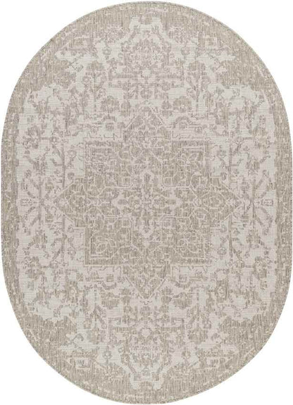 Appelscha Traditional Taupe Area Rug