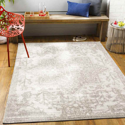 Appelscha Traditional Taupe Area Rug