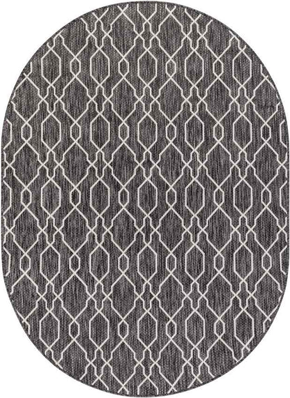 Valentijn Traditional Dark Gray Area Rug