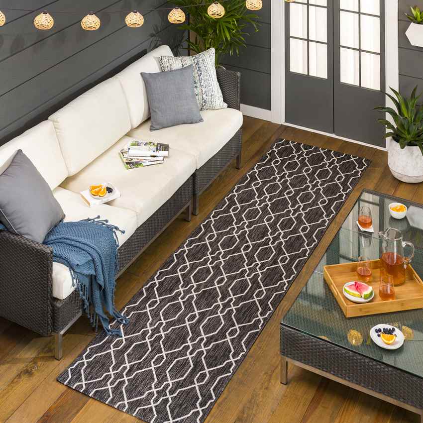 Valentijn Traditional Dark Gray Area Rug