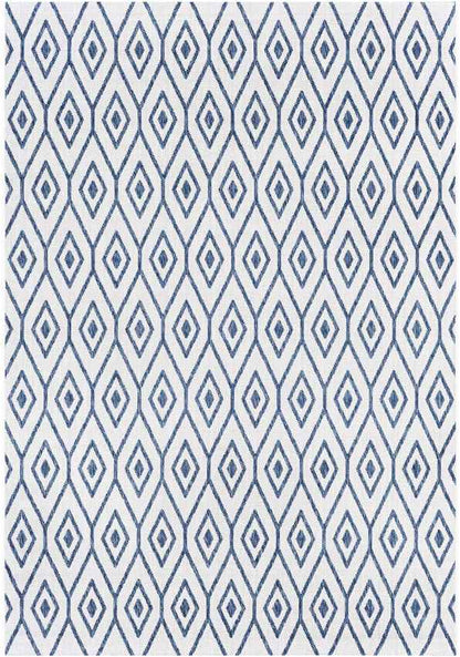 Varssel Traditional Denim Area Rug