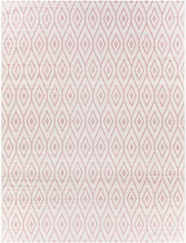 Varssel Traditional Pale Pink Area Rug