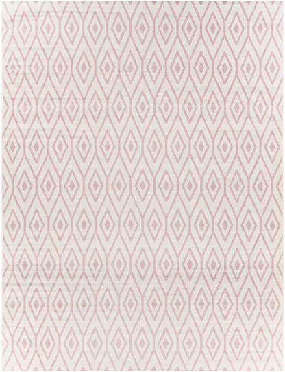 Varssel Traditional Pale Pink Area Rug