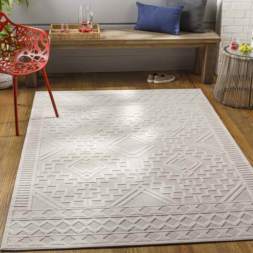 Velddriel Global Cream Area Rug