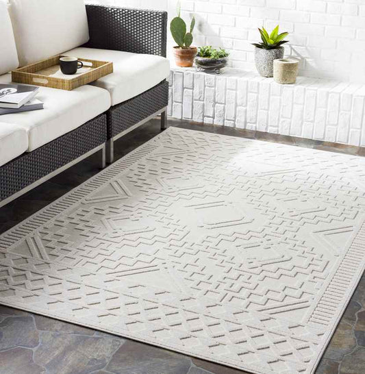Velddriel Global Cream Area Rug