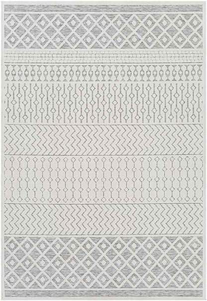 Telgt Global Medium Gray Area Rug