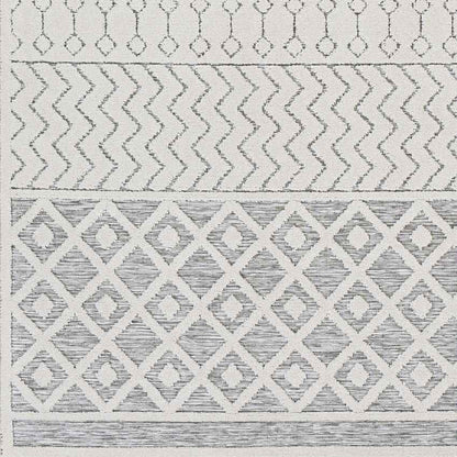 Telgt Global Medium Gray Area Rug