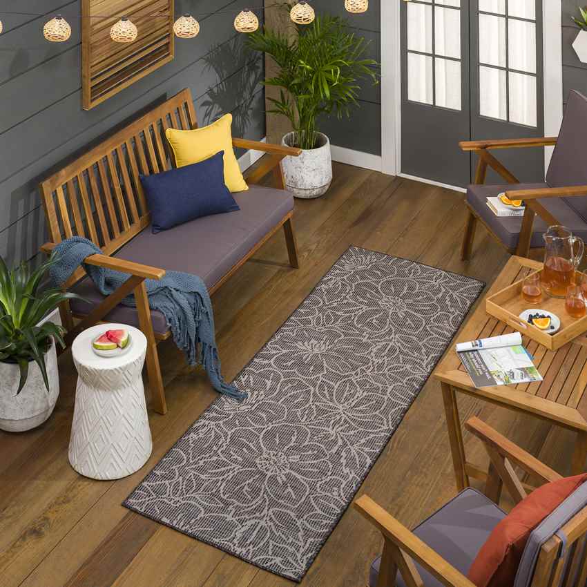 Broekoord Traditional Ink Area Rug