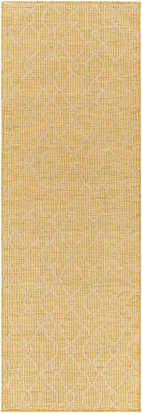 Buiksloot Traditional Bright Yellow Area Rug