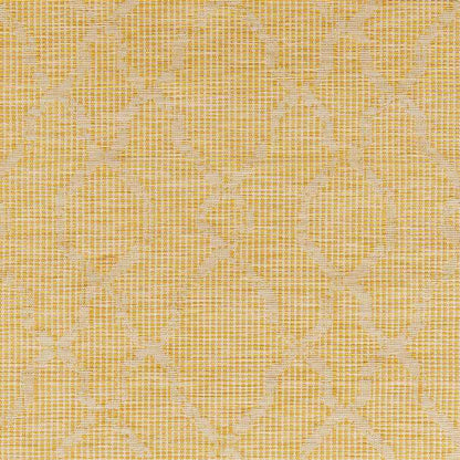Buiksloot Traditional Bright Yellow Area Rug