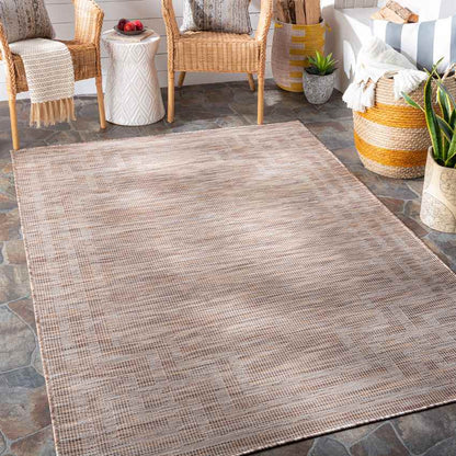 Calslagen Traditional Brick Area Rug