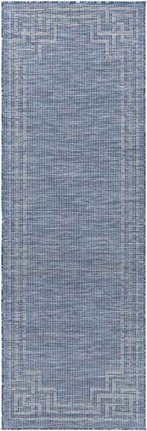 Calslagen Traditional Navy Area Rug