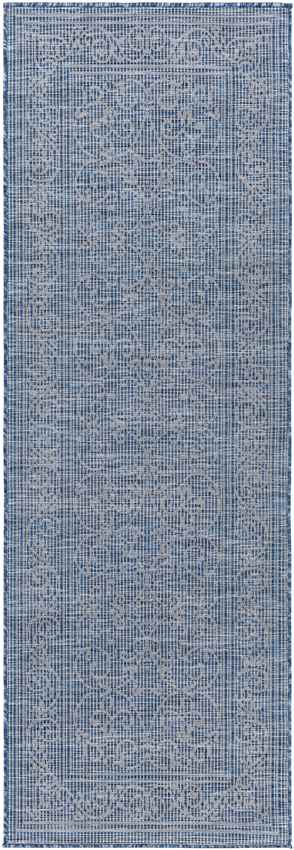Castricum Traditional Navy Area Rug
