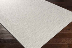 Castricum Traditional White Area Rug