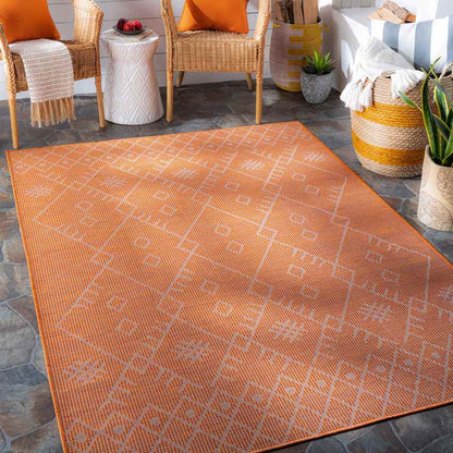 Catrijp Global Orange Area Rug