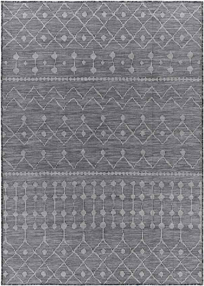 Cruquius Global Charcoal Area Rug