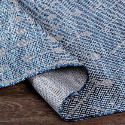 Cruquius Global Navy Area Rug