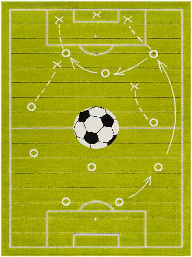 Warnsveld Modern Lime Area Rug