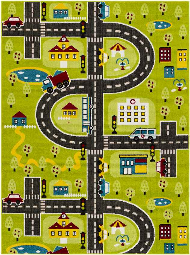 Randwijk Modern Lime Area Rug