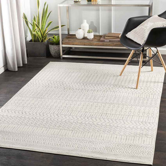Oldebroek Global Light Gray Area Rug