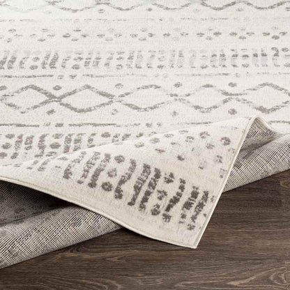 Mullegen Global Light Gray Area Rug