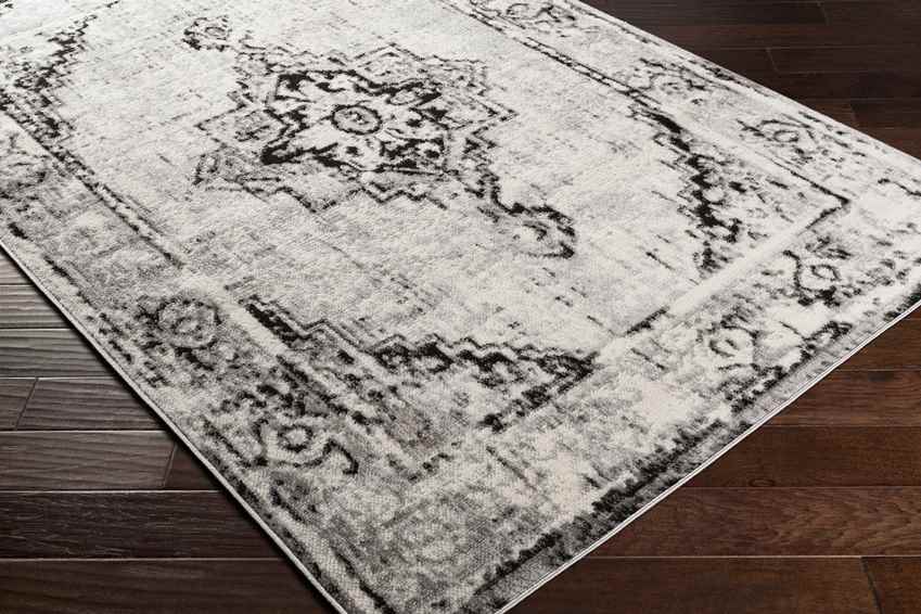 Neede Modern Black Area Rug