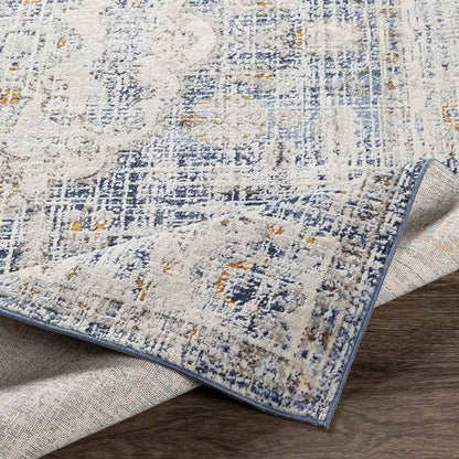 Loobrink Modern Dark Blue Area Rug